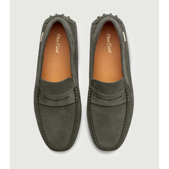 Oliver Cabell Other - Oliver Cabell Driving Shoes Suede  penny Loafers US Size 10, EU 43 Grey